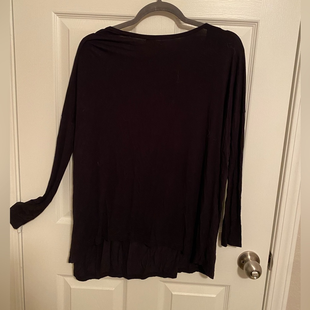 Black PIKO 1988 long sleeve top